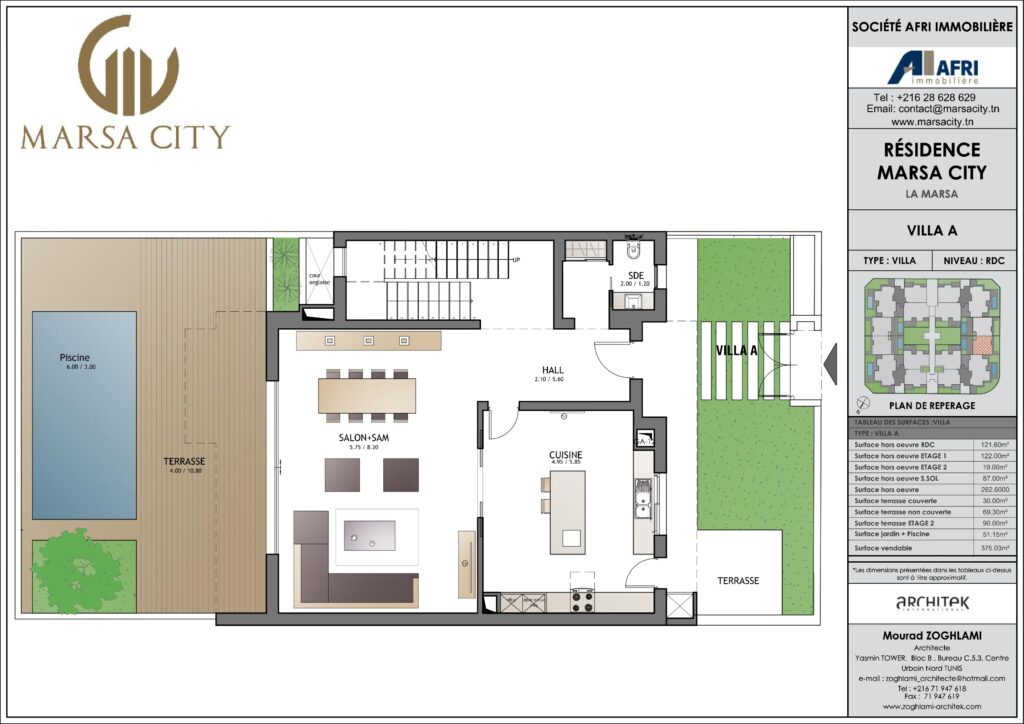Plan Executive Villa — page 1